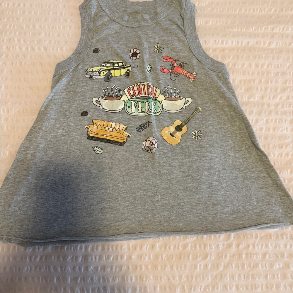 Central Perk Grey Tank Top
